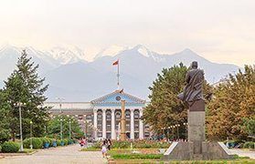 Places, Where Kyrgyz is spoken