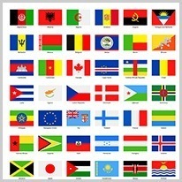 national | les drapeaux nationaux