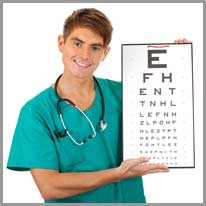 el oftalmólogo