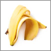 die Bananenschale, n