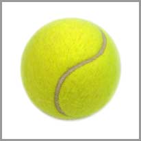 टेनिस गेंद