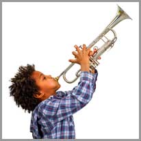 nghệ sĩ thổi kèn trompet