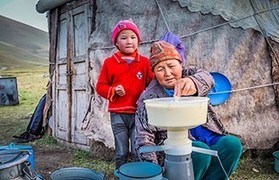 Places, Where Kyrgyz is spoken