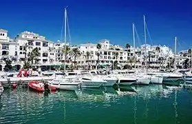 French is spoken in this place.