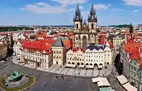 Places, Where Czech is spoken