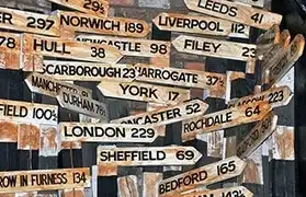 Places, Where English UK is spoken