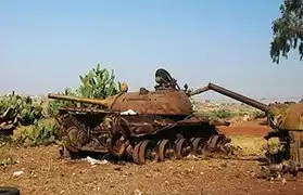 Places where Tigrinya is spoken