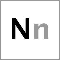 no - Alphabet Image