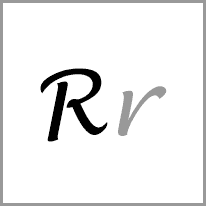 ro - Alphabet Image