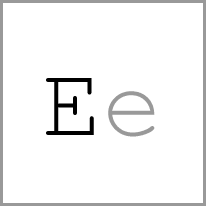 eo - Alphabet Image