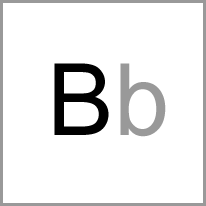 bs - Alphabet Image