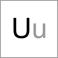 uz - Alphabet Image