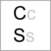 cs - Alphabet Image