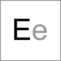 eo - Alphabet Image