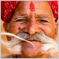 Indian | an Indian face