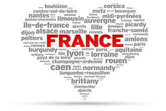 Places, Where French is spoken